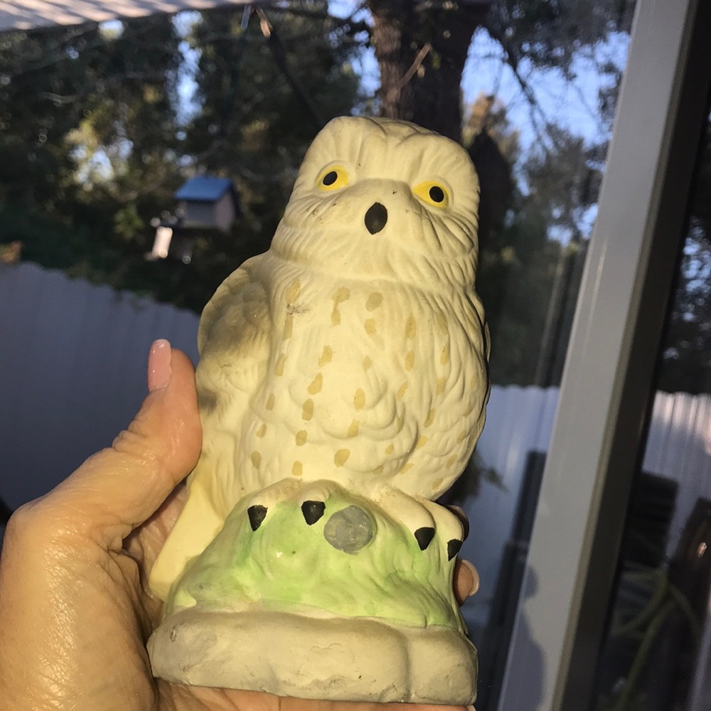 Vintage majestic looking owl to decor any space in you home